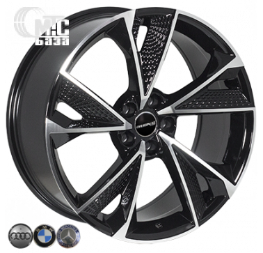 ZW BK5749 8,5x19 5x112 ET25 DIA66,6 (BP)